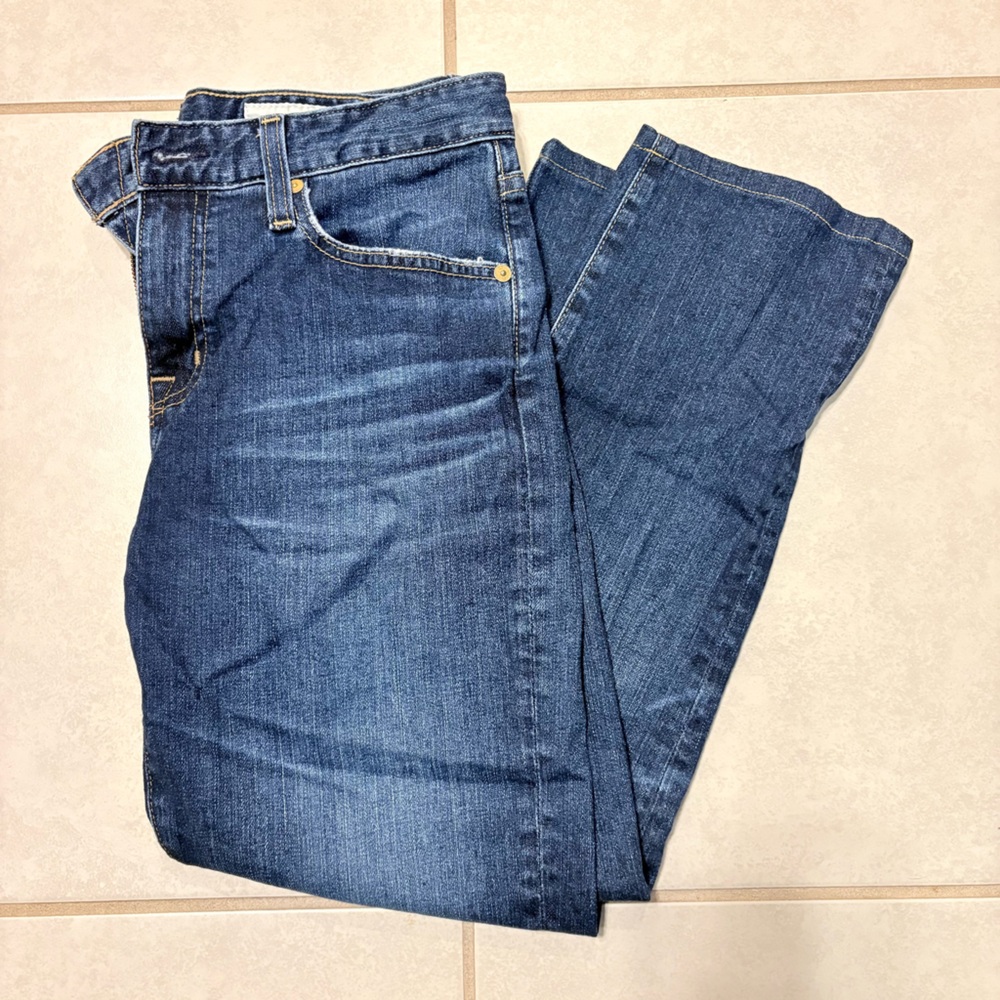 AG Adriano Goldschmeid Womens Ex-Boyfriend Mid
Rise Slouchy Slim 32R